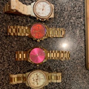 Michael Kors, Kade Spade, Fossil and Armani watch